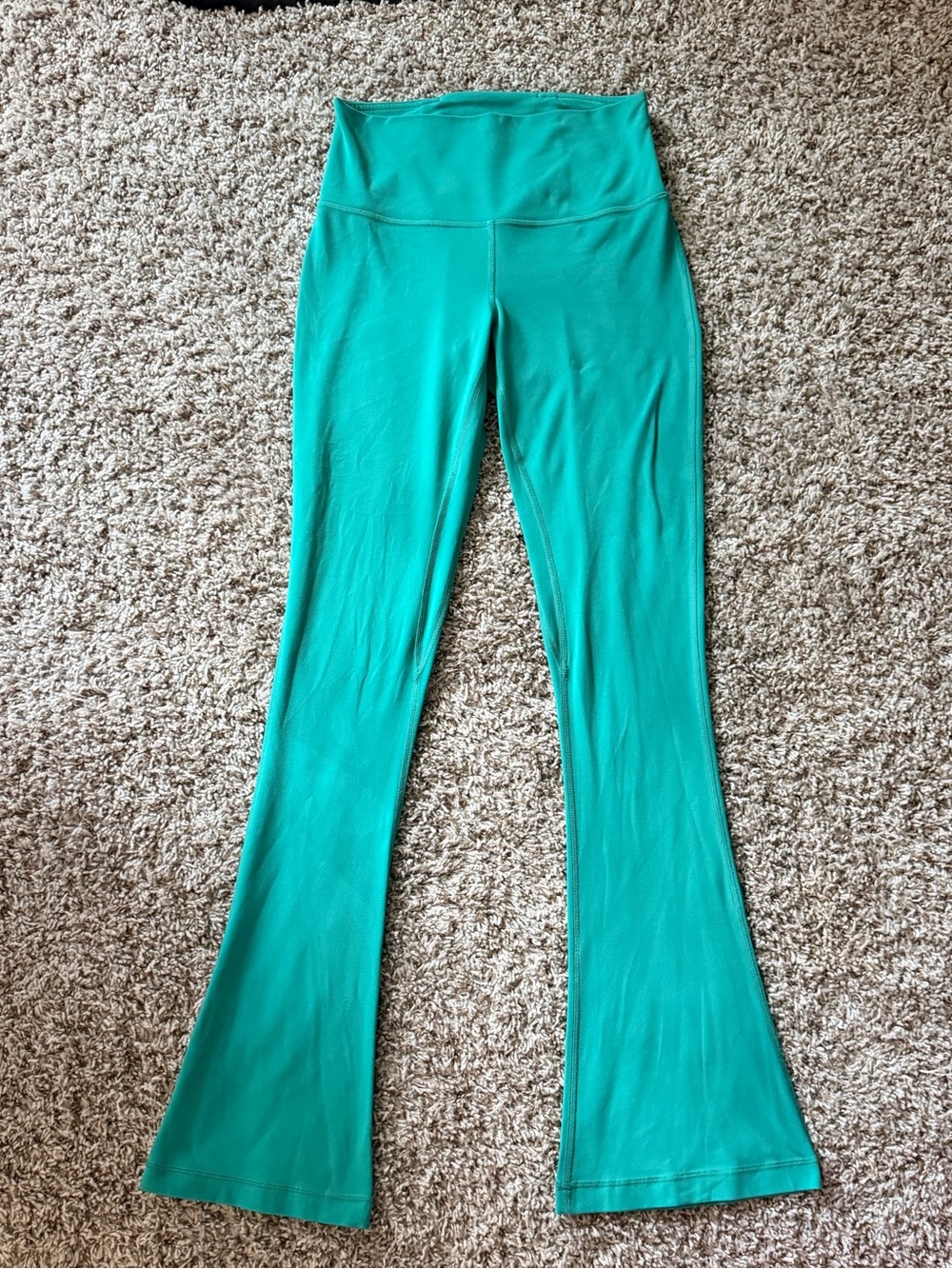 lululemon athletica Teal High-Waist Flare Leggings